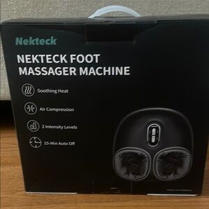 Black Foot Massager Machine